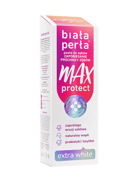 Pasta do zębów MAX Protect Extra White